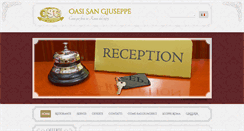 Desktop Screenshot of oasisangiuseppe.it